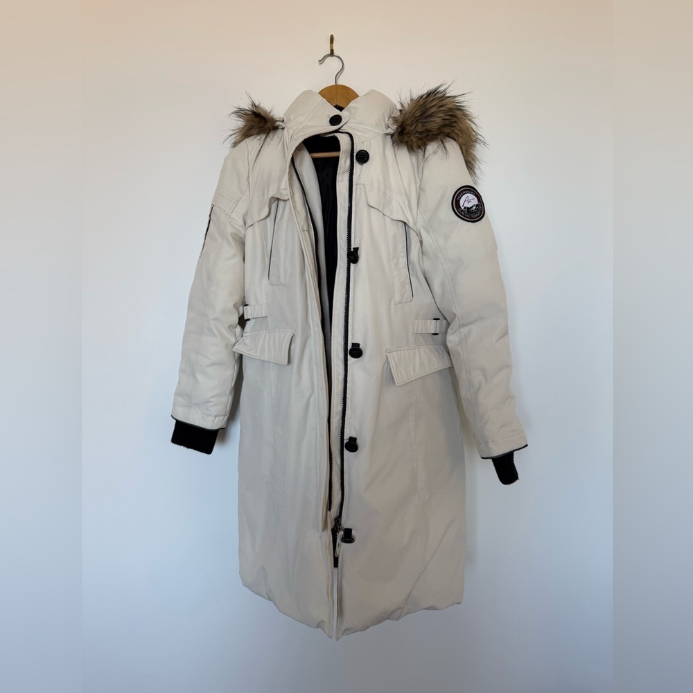 Gorgeous Alpinetek Down Filled Parka (Cream)